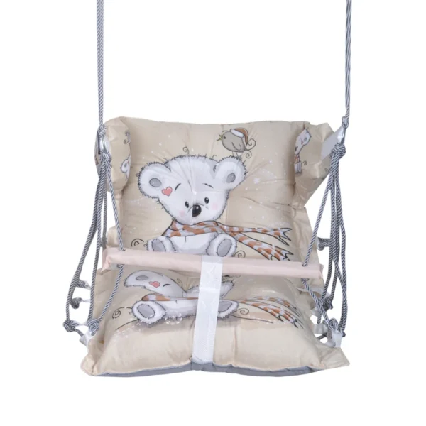 تاب ریلکسی کودک و نوزاد طرح خرس برفی - Image 1