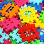 بلوک های خانه سازی 62 قطعه - Image 3