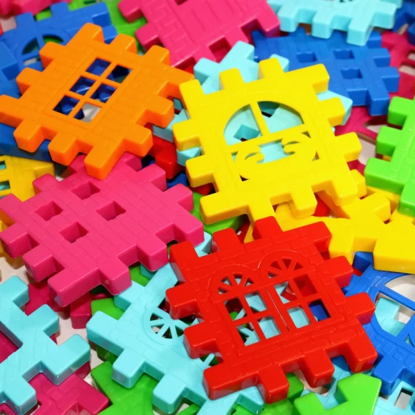 بلوک های خانه سازی 62 قطعه - Image 3