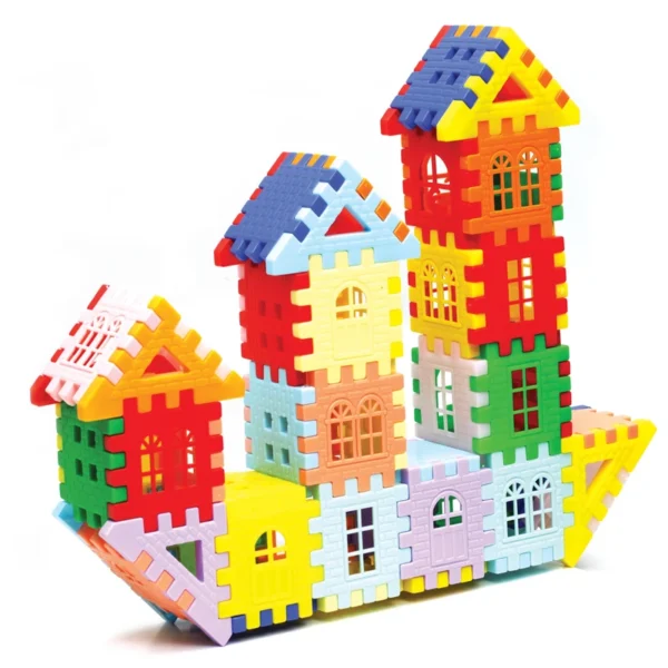 بلوک های خانه سازی 62 قطعه - Image 2