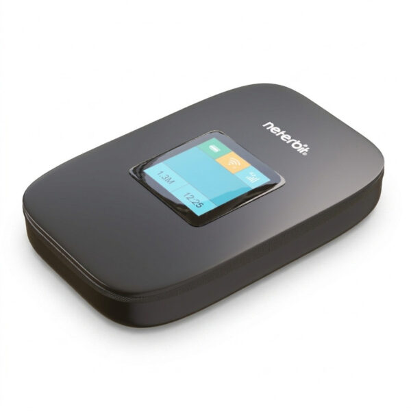 مودم همراه 4G LTE نتربیت مدل NWR-945X با باتری 3000 میلی‌آمپر ساعت، پشتیبانی از Wi-Fi 6، سرعت دانلود تا 150 مگابیت بر ثانیه، اتصال بیش از 10 کاربر و فایروال NAT - Image 1