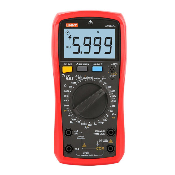 مولتی متر دیجیتال یونی-تی مدل UT890D PLUS - Image 1