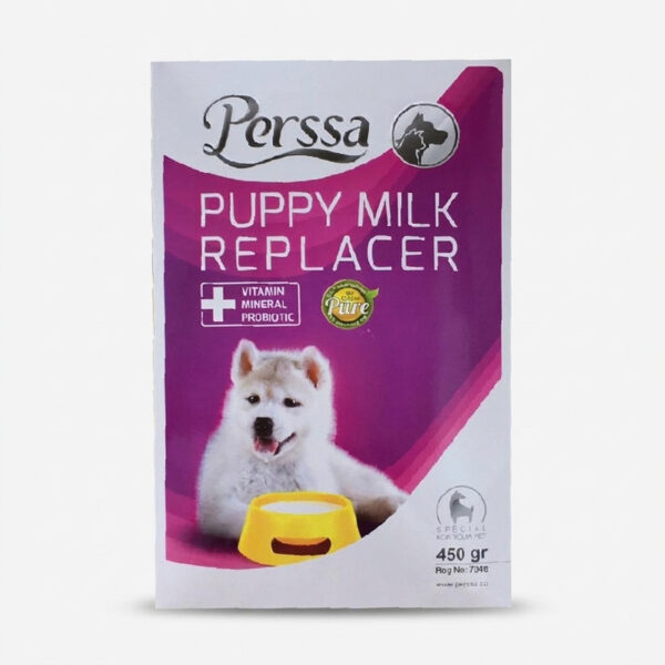شیر خشک سگ پرسا مدل Puppy Milk وزن 450 گرم - Image 1
