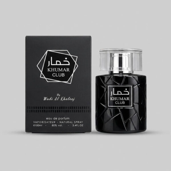 ادوپرفیوم وادی الخلیج مدل خمار کلاب با رایحه تلخ، خنک حجم 100 میلی‌لیتر - Image 1