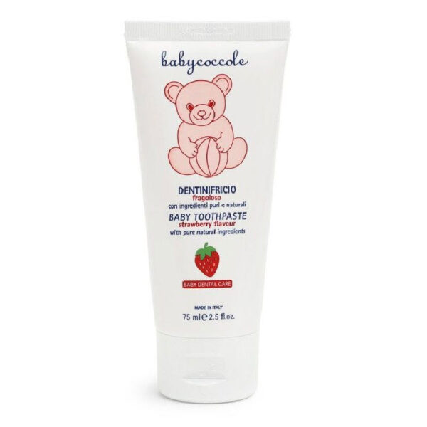 خمیر دندان کودک بیبی کوکول مدل strawberry حجم 75 میلی لیتر - Image 1