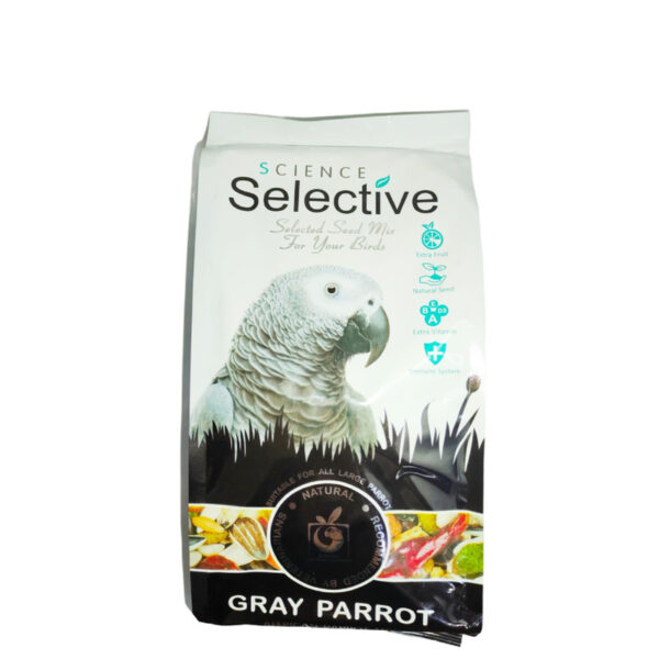 غذای کاسکو سلکتیو مدل GRAY PARROT وزن ۱ کیلوگرم - Image 1