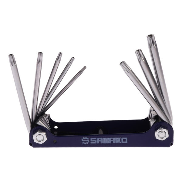 آچار آلن ستاره ای چاقویی ساواکو مدل S2902 مجموعه 8 عددی - Image 1