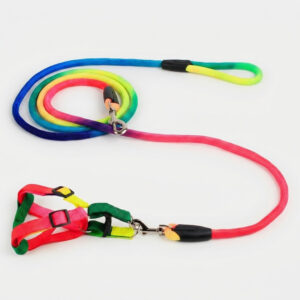 قلاده کتفی سگ و گربه مدل RAINBOW وزن 150 گرم