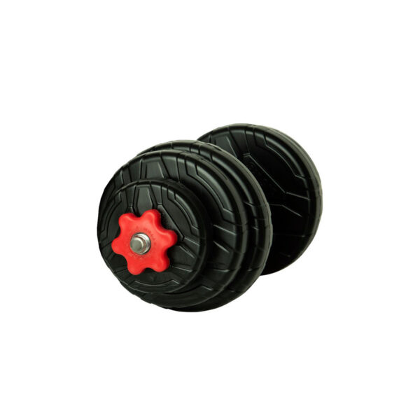 دمبل گرد قابل تنظیم وزن 6 کیلوگرم رادیس فیت مدل DVP-6Mix one handle - Image 1