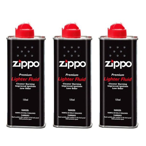 بنزین فندک زیپو مدل 125ML بسته 3 عددی - Image 1