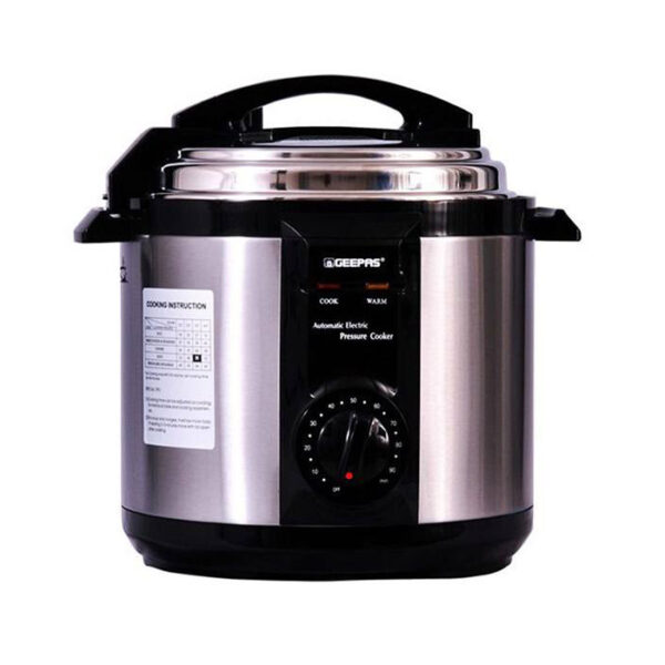 زودپز برقی 6 لیتری جی پاس مدل GPC307-6L - Image 1