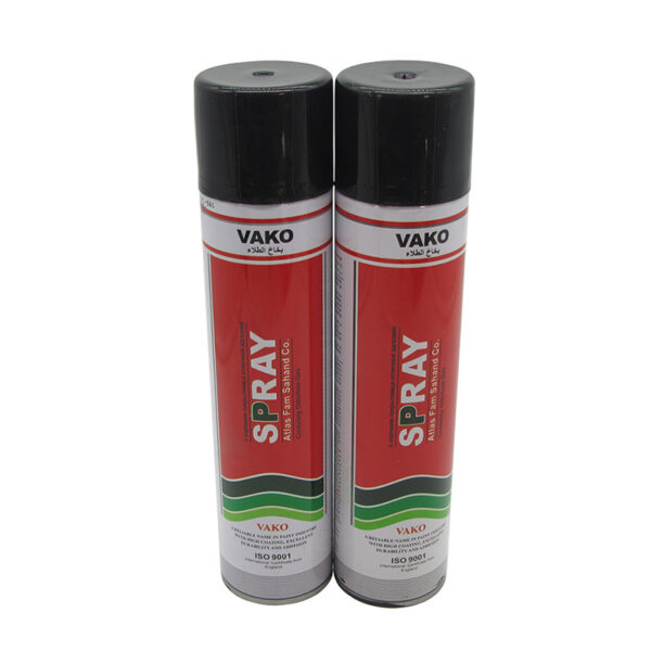 اسپری رنگ مشکی مات واکو مدل 300ML بسته 2 عددی - Image 1