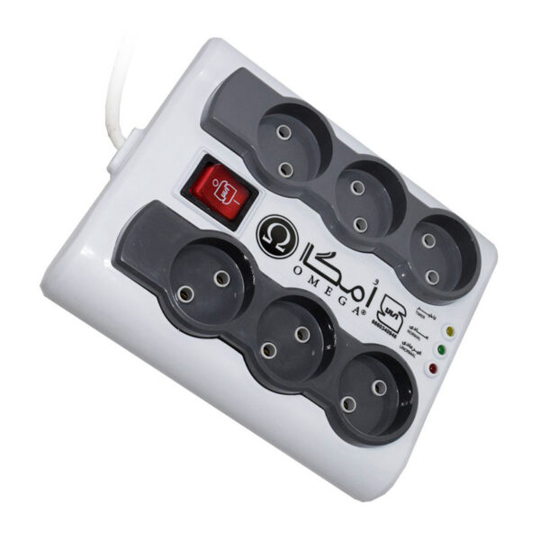 محافظ ولتاژ امگا مدل P6000 طول 1.5 متر - Image 1