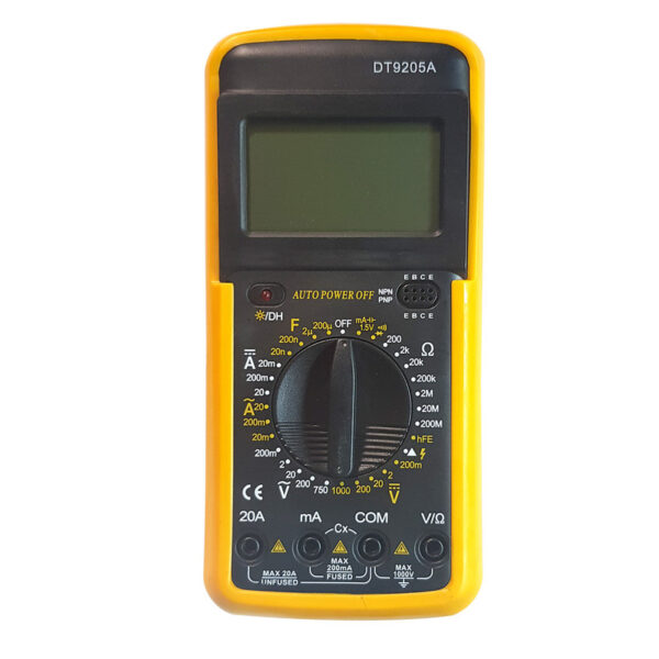 مولتی متر دیجیتال مدل DT9205A - Image 1