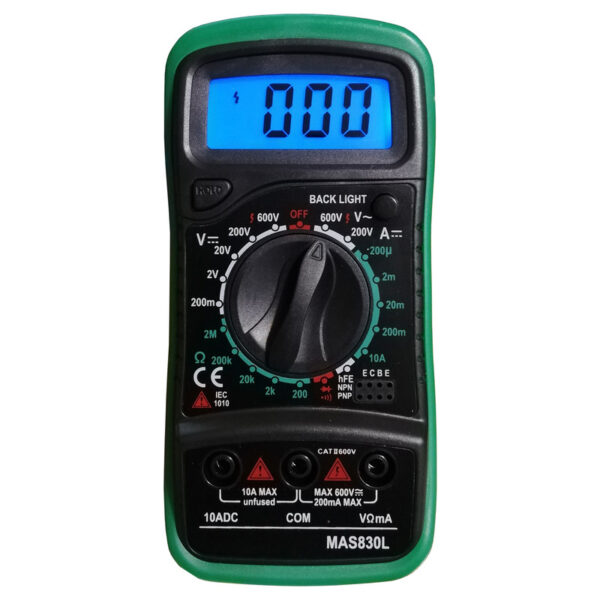 مولتی متر دیجیتال مدل MAS830L - Image 1