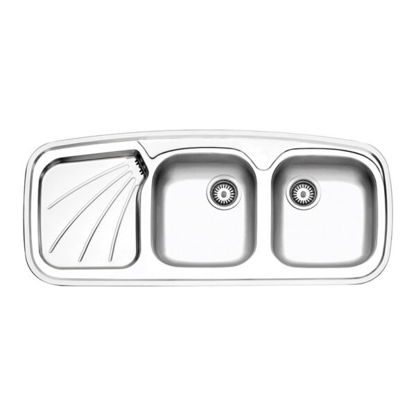 سینک استیل البرز کد 270 توکار - Image 1