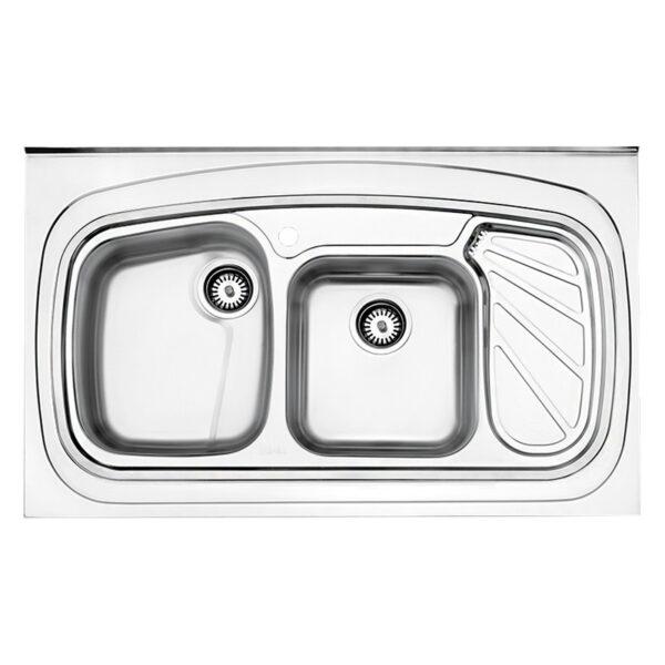 سینک استیل البرز کد 611 روکار - Image 1