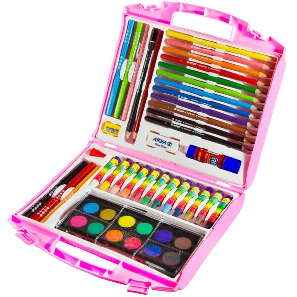 ست نقاشی 48 تکه آریا مدل Briefcase - Image 1