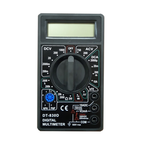 مولتی متر دیجیتال مدل DT-830D - Image 1