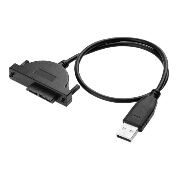 کابل تبدیل SATA به USB مدل DDUS001 مناسب برای درایو دی وی دی اکسترنال - Image 1