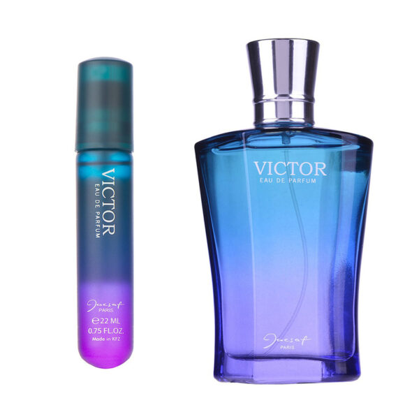 ادو پرفیوم مردانه ژک‌ ساف مدل VIctor حجم 100 میلی لیتر به همراه عطر جیبی حجم 22 میلی لیتر - Image 1