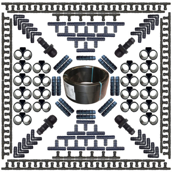 لوازم آبیاری قطره ای تهران دریپ مدل GAMMA-200 مجموعه 200 عددی - Image 1