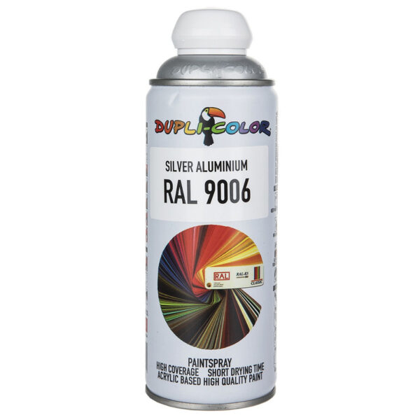 اسپری رنگ نقره ای دوپلی کالر مدل RAL 9006 حجم 400 میلی لیتر - Image 1
