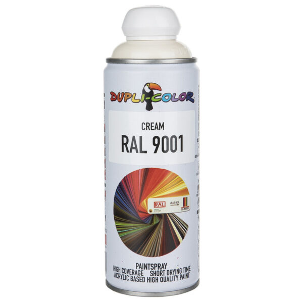 اسپری رنگ کرم دوپلی کالر مدل RAL 9001 حجم 400 میلی لیتر - Image 1