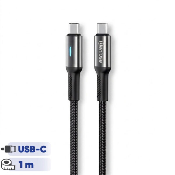 کابل USB-C بنیوس مدل BE-CA02 طول 1متر - Image 1