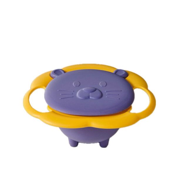 ظرف غذا کودک طرح شیر 360 درجه - Image 1