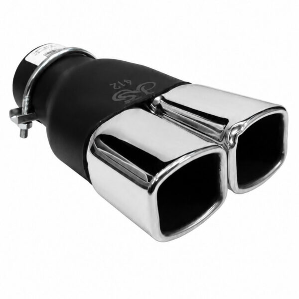 سر اگزوز بدون سایلنسر مدل دو لول چهارگوش JS412 - Image 1