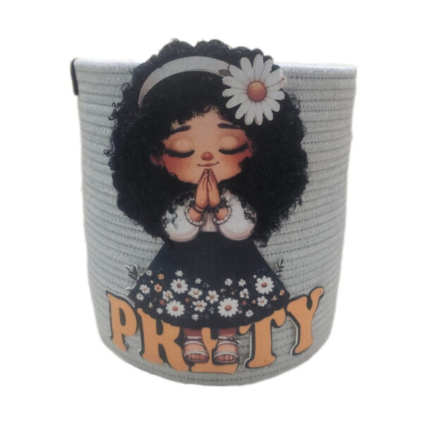 سطل زباله اتاق کودک لالیپاپ مدل prety - Image 1