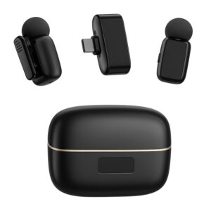 ست میکروفن بی سیم مدل SX35 mini با درگاه اتصال تایپ سی