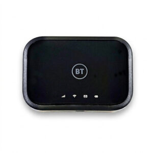 مودم قابل حمل آلکاتل مدل BT70 با پشتیبانی از 4.5G Cat7، سرعت دانلود تا 300Mbps و آپلود تا 100Mbps، وای‌فای دو بانده 2.4GHz و 5GHz با استاندارد 802.11a/b/g/n/ac، شارژدهی باتری تا 8 ساعت و اتصال همزمان 20 کاربر