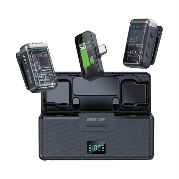 میکروفن یقه ای گرین لاین مدل GM-90X با درگاه اتصال تایپ سی - Image 1