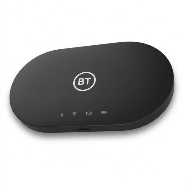 مودم 4.5G قابل حمل بی تی مدل Mini Hub BT71 با سرعت دانلود 300Mbps و آپلود 100Mbps، پشتیبانی تا 20 کاربر، باتری با شارژدهی 8 ساعت، دو باند 2.4GHz و 5GHz با استاندارد AC و پشتیبانی از SMS - Image 1