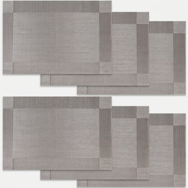 زیربشقابی مدل silver5s بسته 6 عددی - Image 1