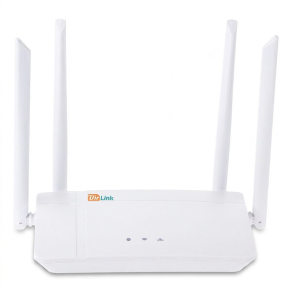 مودم روتر سیم‌کارتی بی‌سیم 4G LTE بیرلینک مدل WL422 با فناوری Wi-Fi 6، سرعت دانلود 150Mbps، پورت LAN و USB Type-C، 4 آنتن 5dBi، پشتیبانی از SMS و قفل باند - Image 1