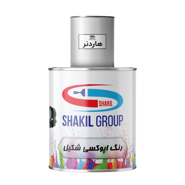 رنگ اپوکسی سفید براق شکیل کد SH-W16 وزن 1.2 کیلوگرم به همراه هاردنر - Image 1