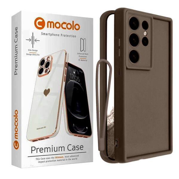 کاور موکولو مدل Silicone Puffer Strap مناسب برای گوشی موبایل سامسونگ Galaxy S21 Ultra 5G به همراه بند آویز - Image 1