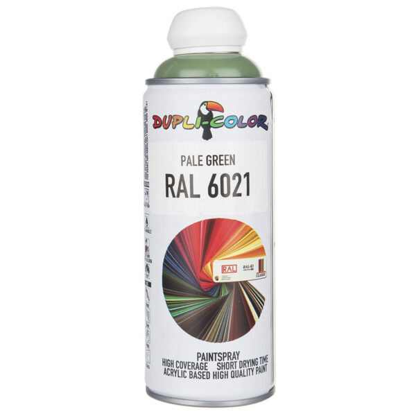 اسپری رنگ سبز کمرنگ دوپلی کالر مدل RAL 6021 حجم 400 میلی لیتر - Image 1
