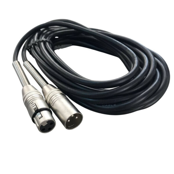 کابل میکروفون دو سر کنون مدل D AND D طول 5 متر - Image 1