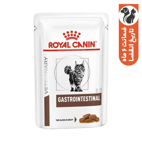 پوچ گربه رویال کنین مدل Gastrointestinal وزن 85 گرم - Image 1