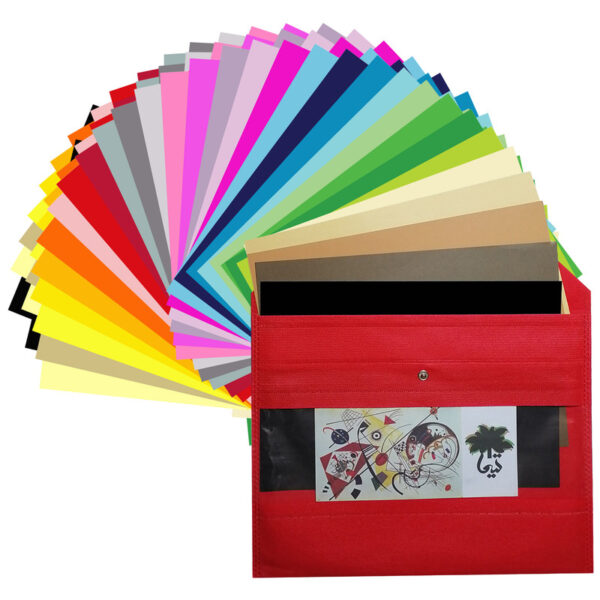 کاغذ رنگی A4 تیما مدل 30 بسته 90 عددی - Image 1