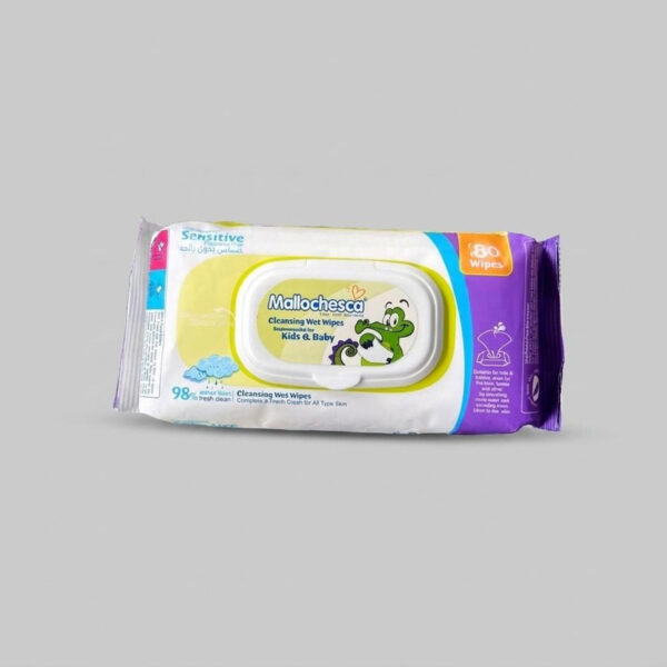 دستمال مرطوب مالوچسکا مدل SENSITIVE بسته 80 عددی - Image 1