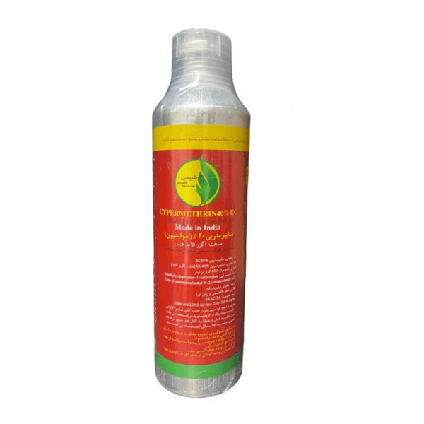 سم حشره کش سایپرمترین شیمی گستر مدل 40% EC حجم نیم لیتر - Image 1