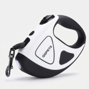 بند قلاده سگ مدل lks2030-blackwhite با چراغ LED