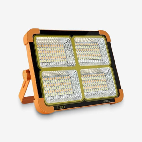 پروژکتور خورشیدی شارژی 12000 میلی‌آمپر ساعت مدل SFL-IP66 - Image 1