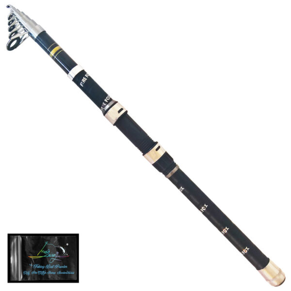 چوب ماهیگیری فایرفاکس مدل Advanced Rod 2.70 به همراه پک طعمه هونگ ژیانگ - Image 1