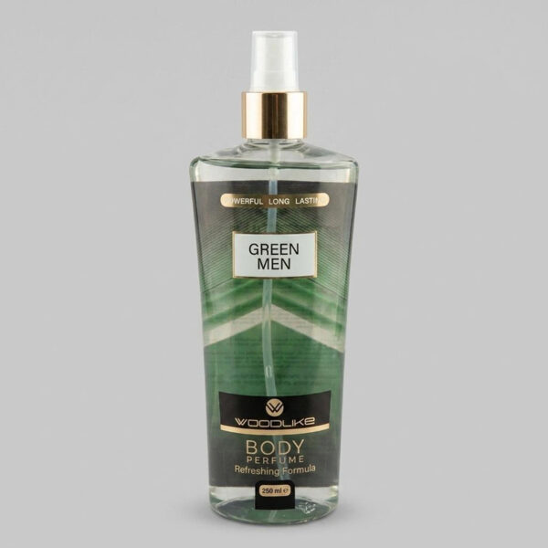 بادی اسپلش مردانه وودلایک مدل GREEN MAN حجم 250 میلی لیتر - Image 1